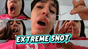 POV Extreme Snot Nose Fetish