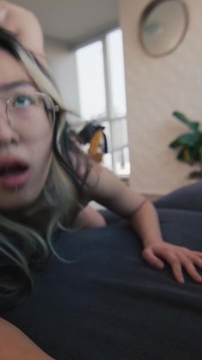 Cute Asian teen hookup. Gets Railed from behind  - Mila Koi   Clip 1