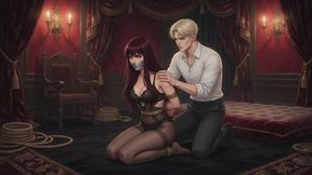 Bondage Stories #150: Bound Confession in the Velvet Chamber