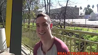 Fit hunk Aiden gets ass hammered hard