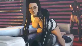 The Citadel After Party - Mass Effect girls in sex party orgy
