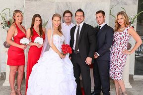 Brooklyn Chase fucking in the bedroom with her big ass