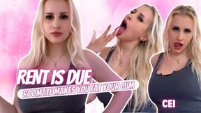 Rent Is Due - Roommate Makes You Eat Your Cum (CEI)