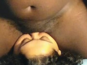 Transman gags BBW with cum