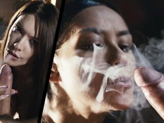 Compilation Facial Smokin' Oral job