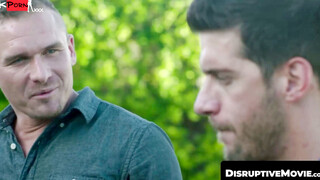 DisruptiveMovie.com - Muscular Daddy Ty Roderick pounded hard by sexy bear Isaac X in