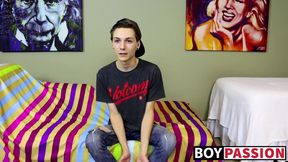Lovely Trey Bentley really enjoys jacking off for the guys