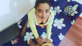 my stepmom give me to suck her boobs and than she get horny and give to duck her pink pussy