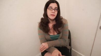 Shady Producer Interviews Filthy but Shy Slut Vicki