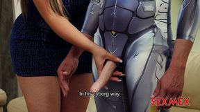 sexmex - busty milf and sexual cyborg . kari cachonda