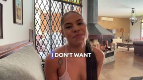 Sizzling Latina Brunette: Deepthroat & Rim Job POV Casting Adventure