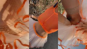 coucou vous, petite video faite hier en me dirigeant a la baie des cochons