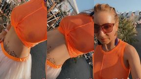 coucou vous, petite video faite hier en me dirigeant a la baie des cochons