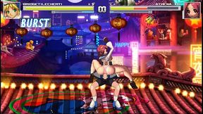 Futanari King Britget Battles Ahena XIII for Steamy Manga Action