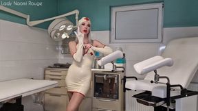 Latex-Krankenschwester Naomis POV Fisting DEUTSCH Inhale