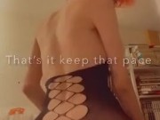 Goth Trans Tease and guide you(joi