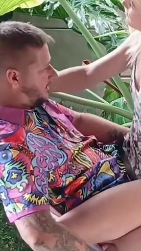 Redhead Color Her Hair Blonde She Loved the Dick on the Swing