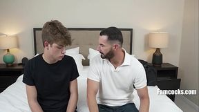 Step Dad Stays Back For My Twink Ass