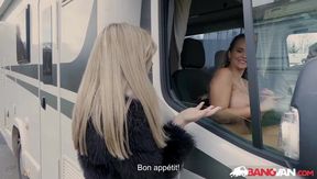 BangVan - French Babe to the Rescue: Jade Jador Fixes Jen’s TOY and Saves the Ride!
