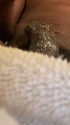 bbc jerking after cum asmr   Clip 1