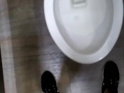 I was caught recording this video lol (public bathroom masturbation)🔥
