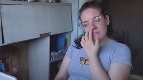 Caught Picking My Nose & Blowing Snot Into My Hand