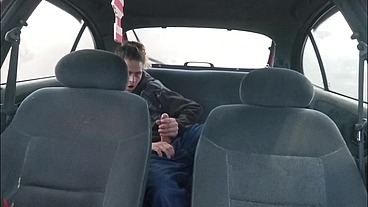 masturbation inside a car parked in the parking lot