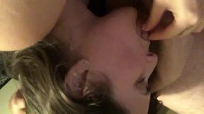 College Girl's Kinky Dorm Blowjob