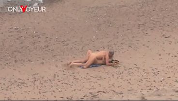 Almost Busted Beach Sex Older Cock Destroys Hot Blonde MILF