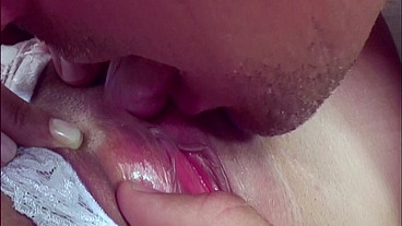 Footjob and cumshot on the feet