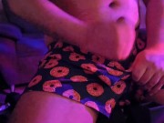Watch me masturbate after workout