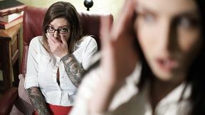 ”Masturbation session interrupted by workmate - Jade Baker, Karma RX”