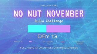 No Cum November Audio Challenge Day 13