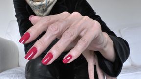Classic Red Fingernails, Lady Victoria Valente