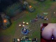 vibrating buttplug fail and feeding League of Legends #10 Luna