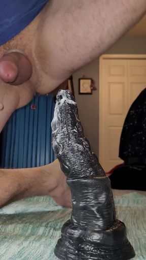 Ass sucking on Andre mammoth Bad Dragon Toys