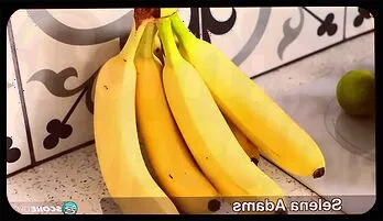 Busty Latina Selena Adams' Sensual Fruit Play in the Kitchen