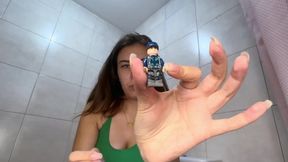 (POV Shrunken) Bratty Stepsister Humiliates Her Tiny Stepbro
