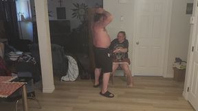 Servitude and cock trampling part 1