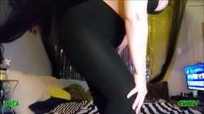 Black Leggings and Ass Worship