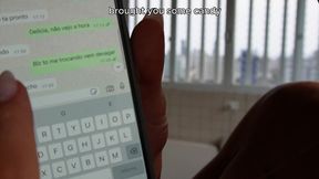 hoje eu engoli a porra mais doce que eu experimentei na vida. apelidei ele como nego doce.