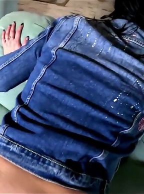 Cowgirl Slut Sloppy BJ, Doggystyle &amp; Triple Cum on My Ass