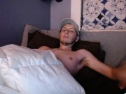 Cumming under the blankets