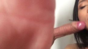 blowjob dating with a twink who couldn t stand my dick and gave me the biggest cumed i ve ever seen