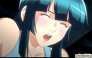 Shemale hentai gets sucking her cock and assfucking