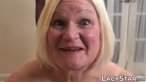 Granny Sucks Big Brown Dick&#x1F32D; After Titty Play