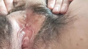 Step mommy's tiny tit and snug anus