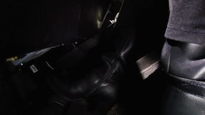 Black Knee High Boots Night Drive and Rev