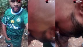 palmeirense esperando o amigo casado pra chupar sua rola grosa e cheia de pentelho