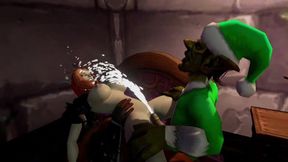Dirty anime girls get it in their tight holes this XXXmas